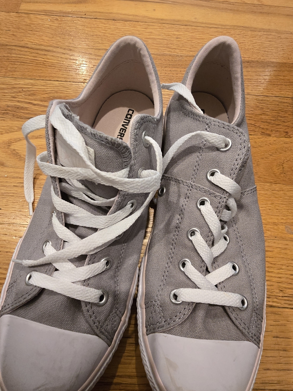 Converse All Star Low Top Sneakers in Gray